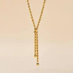 Histoire d'Or Collier Maille Cordell Or Jaune