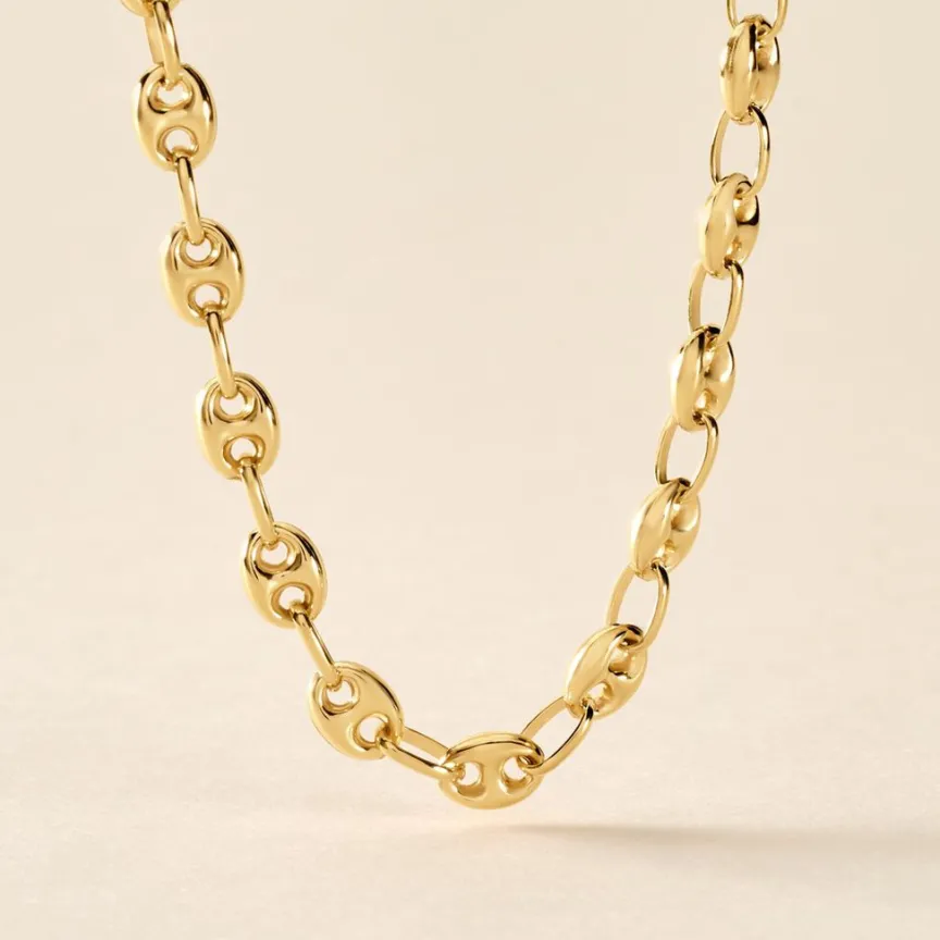 Collier Maille Dami Maille Grain De Cafe-Histoire d'Or Hot