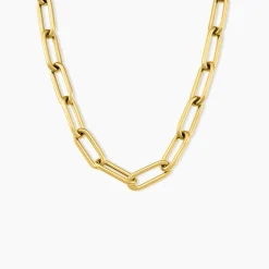 Histoire d'Or Collier Maille Urban Line Acier Doré