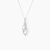 Histoire d'Or Collier Malika Argent Blanc Oxyde De Zirconium