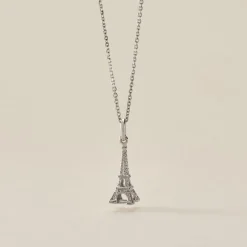 Histoire d'Or Collier Marceau Argent Blanc