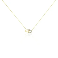 Histoire d'Or Collier Marciane Or Jaune Diamant