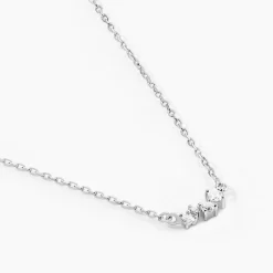 Histoire d'Or Collier Mariko Argent Blanc Oxyde De Zirconium