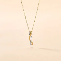 Histoire d'Or Collier Marina Ea Or Jaune Diamant