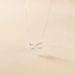 Histoire d'Or Collier Maryeme Infini Selectra Or Blanc