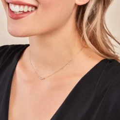 Histoire d'Or Collier Matleena Or Jaune Diamant Synthétique