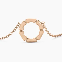 Histoire d'Or Collier May-li Argent Rose