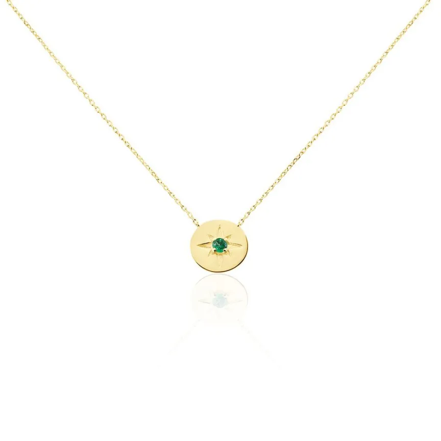 Collier Melchior Or Jaune Emeraude-Histoire d'Or Best