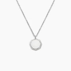 Histoire d'Or Collier Meralie Argent Blanc