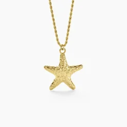 Histoire d'Or Collier Mermaid Acier Jaune