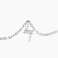 Histoire d'Or Collier Meyline Argent Blanc Oxyde De Zirconium