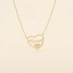 Histoire d'Or Collier Micarla Or Jaune Oxyde De Zirconium