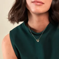 Histoire d'Or Collier Micarla Or Jaune Oxyde De Zirconium