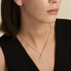 Histoire d'Or Collier Milia Plaqué Or Jaune Verre