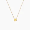 Histoire d'Or Collier Mimosa Argent Rose