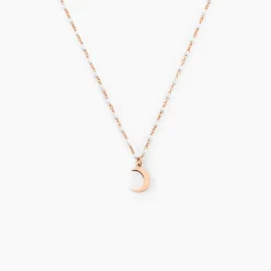 Histoire d'Or Collier Mimosa Argent Rose