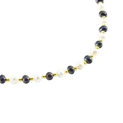 Histoire d'Or Collier Mirjam Or Jaune Perle De Culture