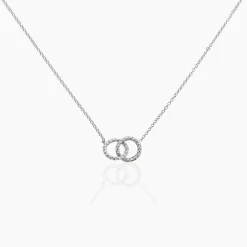 Histoire d'Or Collier Méloé Argent Blanc