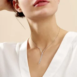 Histoire d'Or Collier Moscou Or Blanc Diamant