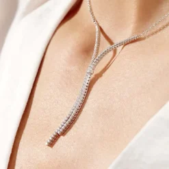 Histoire d'Or Collier Moscou Or Blanc Diamant