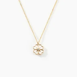 Collier Nacrea Or Jaune Nacre Oxyde De Zirconium-Histoire d'Or Outlet