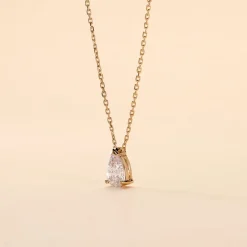 Histoire d'Or Collier Naellya Plaqué Or Jaune Oxyde De Zirconium