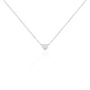 Histoire d'Or Collier Natacha Argent Blanc Oxyde De Zirconium