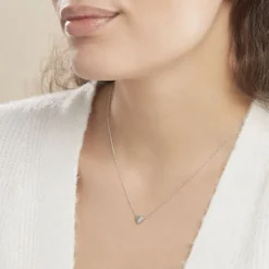 Histoire d'Or Collier Natacha Argent Blanc Oxyde De Zirconium