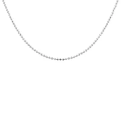 Histoire d'Or Collier Nateo Boules Argent Blanc