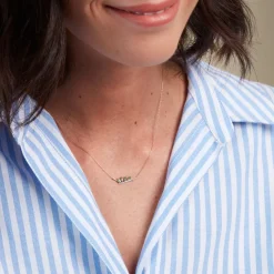 Collier Navette Or Jaune Emeraude Diamant-Histoire d'Or Outlet