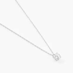 Histoire d'Or Collier Nazha Or Blanc Oxyde De Zirconium