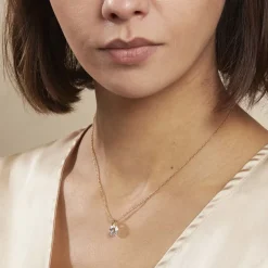 Histoire d'Or Collier Nelina Plaqué Or Jaune Oxyde De Zirconium