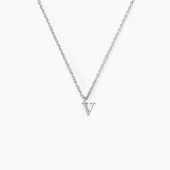 Histoire d'Or Collier Neruda Argent Blanc Oxyde De Zirconium