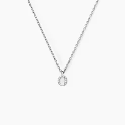 Histoire d'Or Collier Neruda Argent Blanc Oxyde De Zirconium