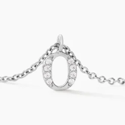 Histoire d'Or Collier Neruda Argent Blanc Oxyde De Zirconium