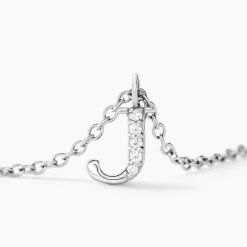 Histoire d'Or Collier Neruda Argent Blanc Oxyde De Zirconium