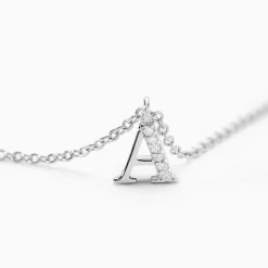 Histoire d'Or Collier Neruda Argent Blanc Oxyde De Zirconium