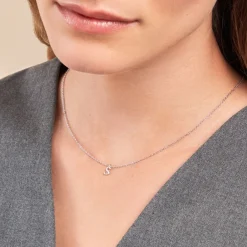 Histoire d'Or Collier Neruda Argent Blanc Oxyde De Zirconium