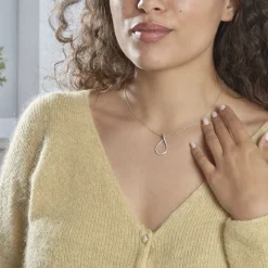 Histoire d'Or Collier Netta Argent Blanc Oxyde De Zirconium