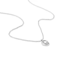 Histoire d'Or Collier Nid D'amour Or Blanc Diamant