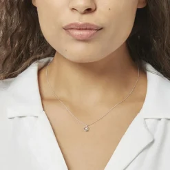 Histoire d'Or Collier Nid D'amour Or Blanc Diamant