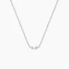 Histoire d'Or Collier Nigelle Argent Blanc Oxyde De Zirconium