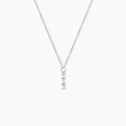 Histoire d'Or Collier Nikolia Argent Blanc Oxyde De Zirconium