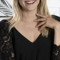 Collier Nollia De Zirconium-Histoire d'Or New