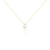 Histoire d'Or Collier Norah Or Jaune Perle De Culture Et Oxyde De Zirconium