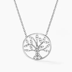 Histoire d'Or Collier Norina Or Blanc Diamant