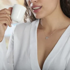 Histoire d'Or Collier Norina Or Blanc Diamant