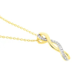 Histoire d'Or Collier Nucia Or Jaune Diamant