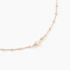 Histoire d'Or Collier Opale Argent Rose