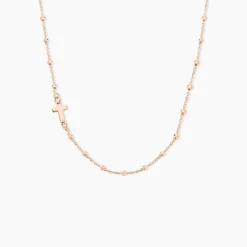 Histoire d'Or Collier Opale Argent Rose